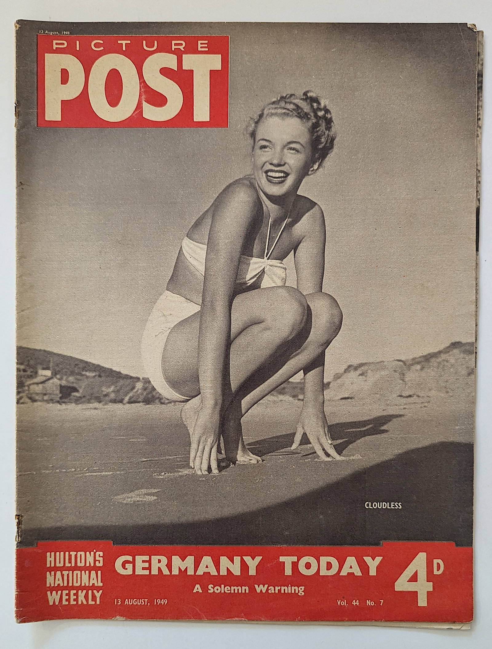 Vintage Used Magazine Picture POST Marilyn MONROE 1949: This lot is coming from the estate of a collector in RI. This lot is located in Boca Raton, Fl and its shipment will be made directly by Artelisted. Shipping insurance is the responsibility of the buy