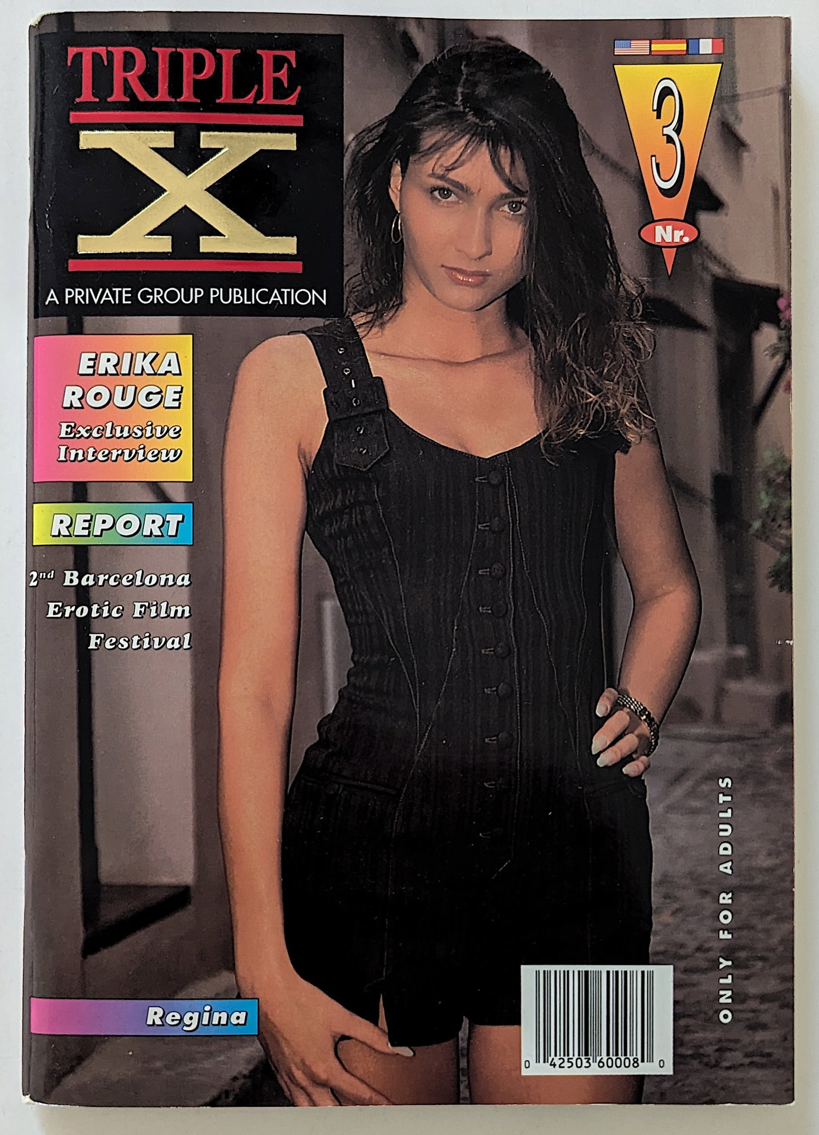 Vintage Used Magazine TRIPLE X #3 Only For Adults: This lot is coming from the estate of a collector in RI. This lot is located in Boca Raton, Fl and its shipment will be made directly by Artelisted. Shipping insurance is the responsibility of the buy