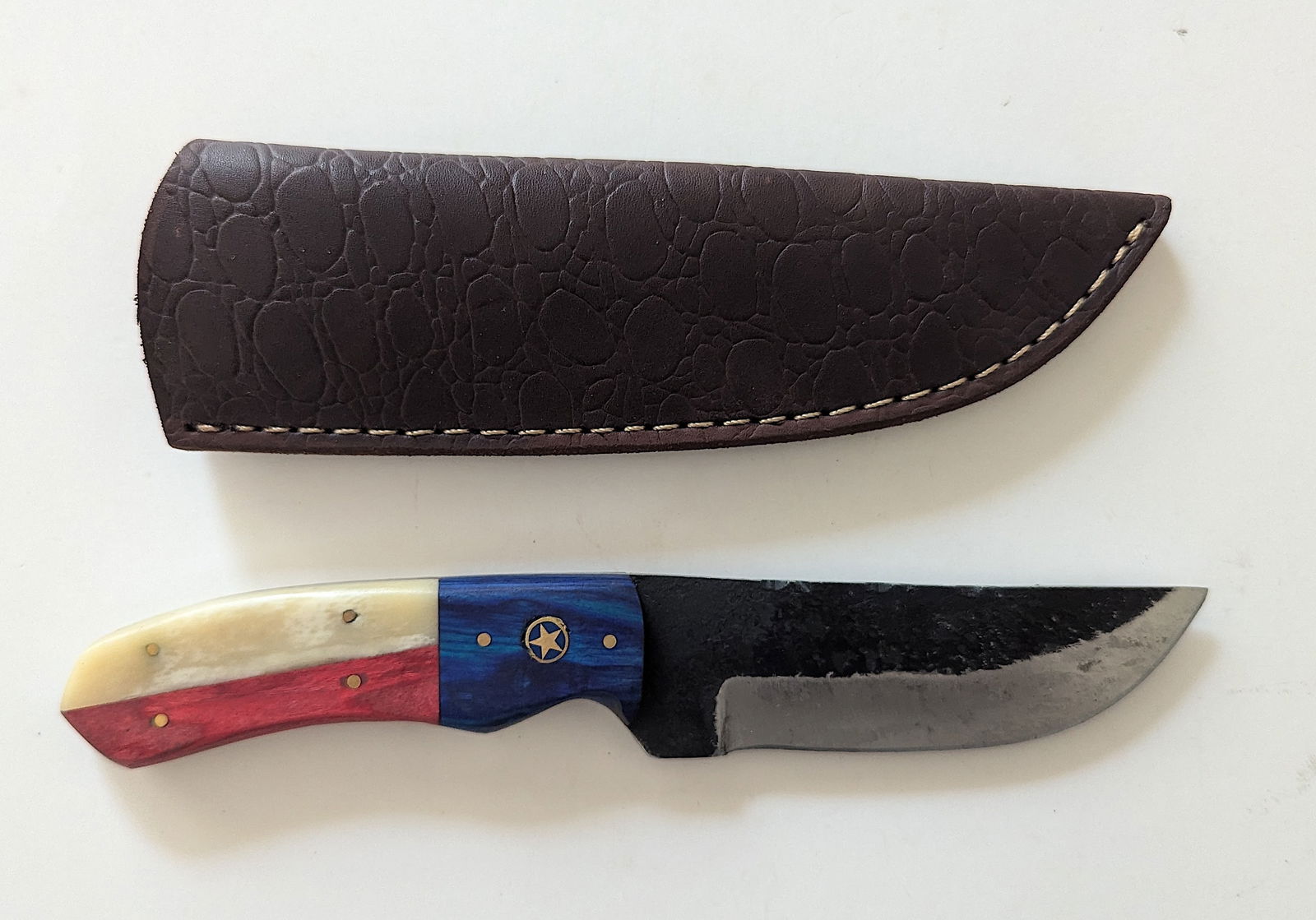 Handcrafted Heirloom  Damaskus Steel Knife  9" Long (1 of 2)