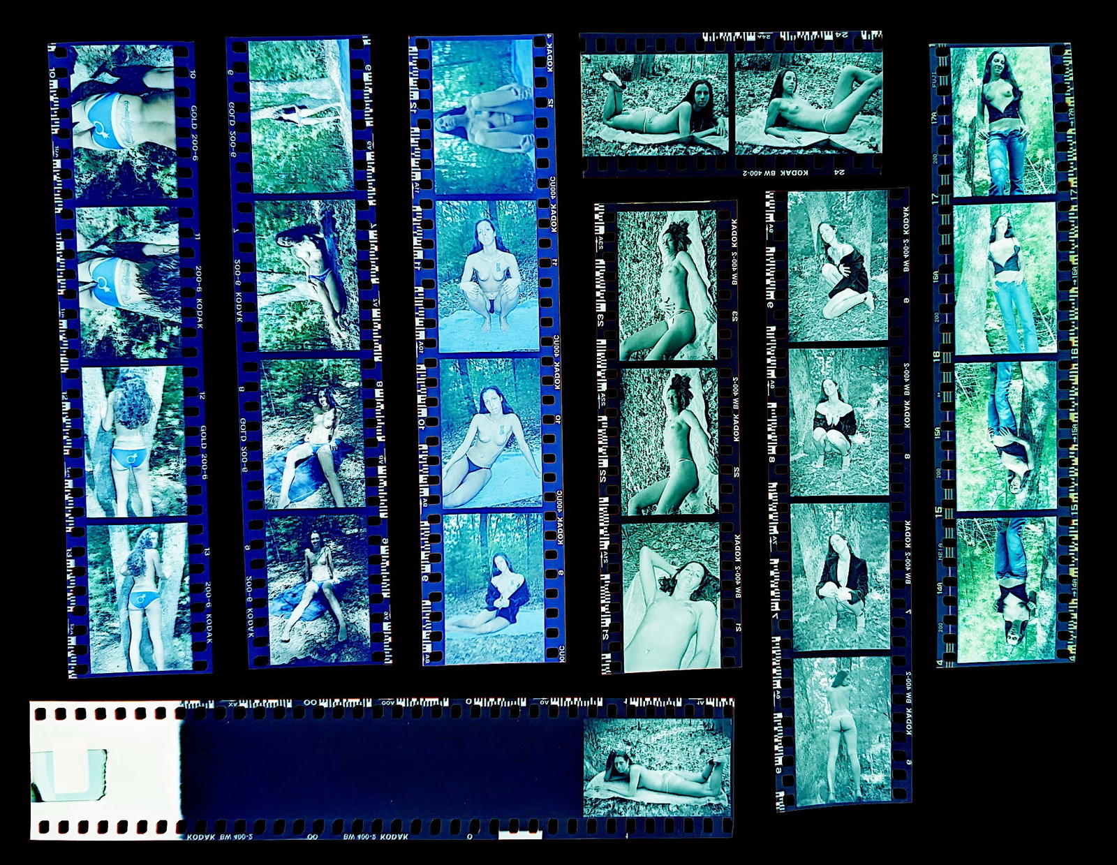 Vintage Nude Model Set with 35mm Film Cell Negatives: Provenance from a Professional American photographer and collector during the last 30 years in Los Angeles, CA. This lot is located in Boca Raton, Fl and its shipment will be made directly by Artelist