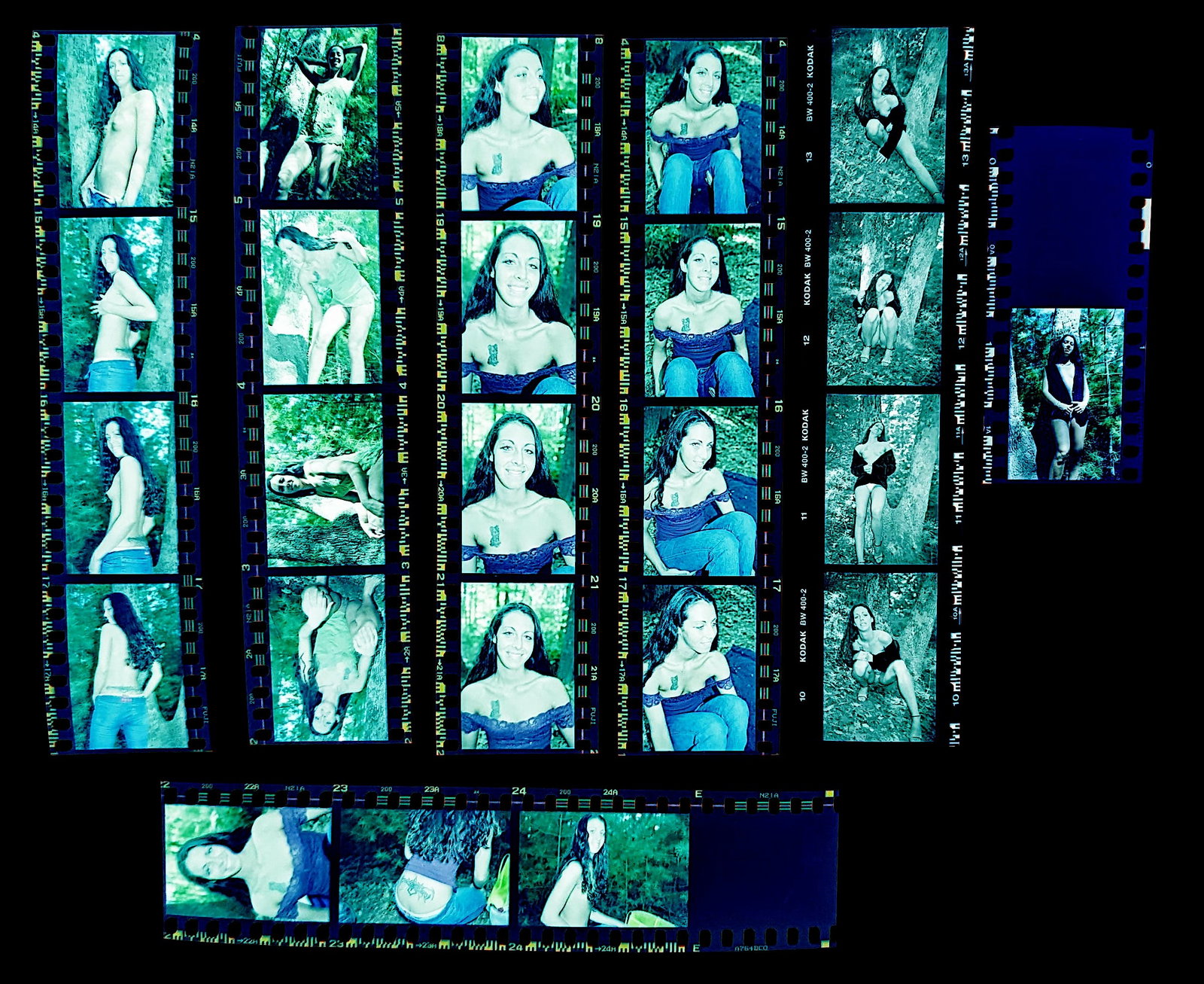 Vintage Nude Model Set with 35mm Film Cell Negatives: Provenance from a Professional American photographer and collector during the last 30 years in Los Angeles, CA. This lot is located in Boca Raton, Fl and its shipment will be made directly by Artelist