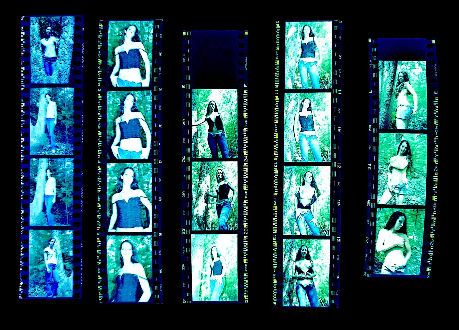 Vintage Nude Model Set with 35mm Film Cell Negatives: Provenance from a Professional American photographer and collector during the last 30 years in Los Angeles, CA. This lot is located in Boca Raton, Fl and its shipment will be made directly by Artelist