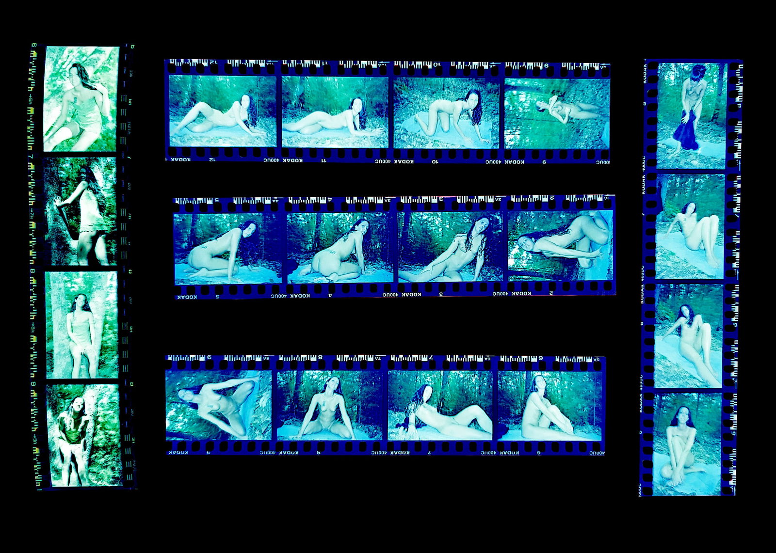 Vintage Nude Model Set with 35mm Film Cell Negatives: Provenance from a Professional American photographer and collector during the last 30 years in Los Angeles, CA. This lot is located in Boca Raton, Fl and its shipment will be made directly by Artelist
