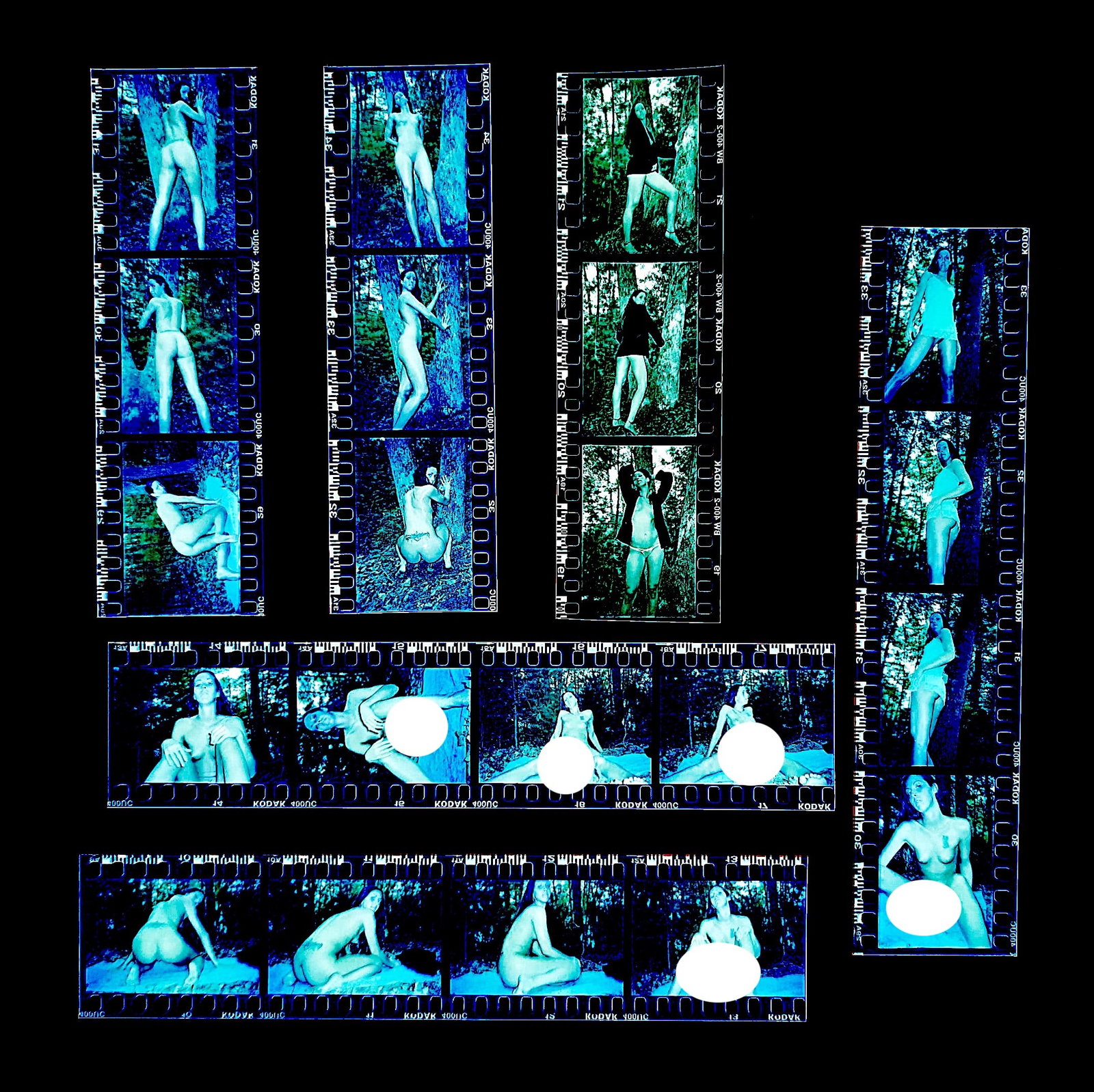 Vintage Nude Model Set with 35mm Film Cell Negatives: Provenance from a Professional American photographer and collector during the last 30 years in Los Angeles, CA. This lot is located in Boca Raton, Fl and its shipment will be made directly by Artelist