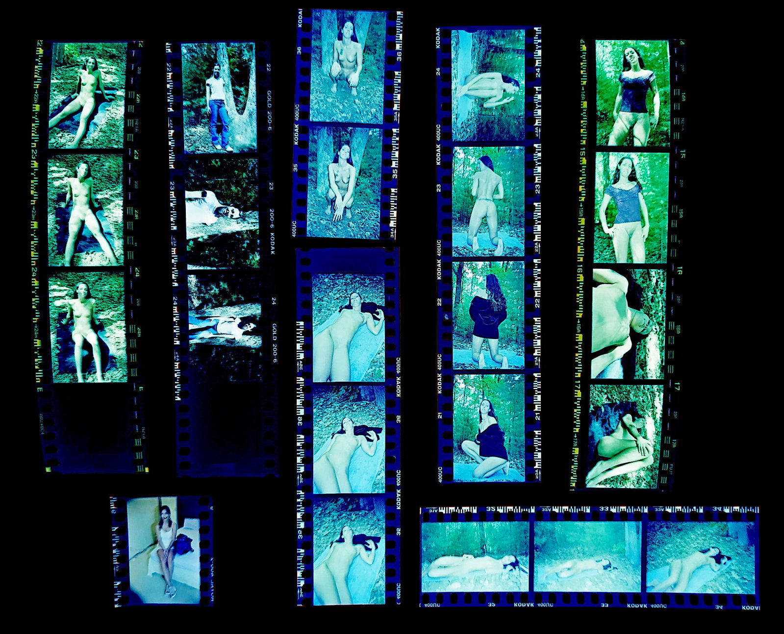 Vintage Nude Model Set with 35mm Film Cell Negatives: Provenance from a Professional American photographer and collector during the last 30 years in Los Angeles, CA. This lot is located in Boca Raton, Fl and its shipment will be made directly by Artelist