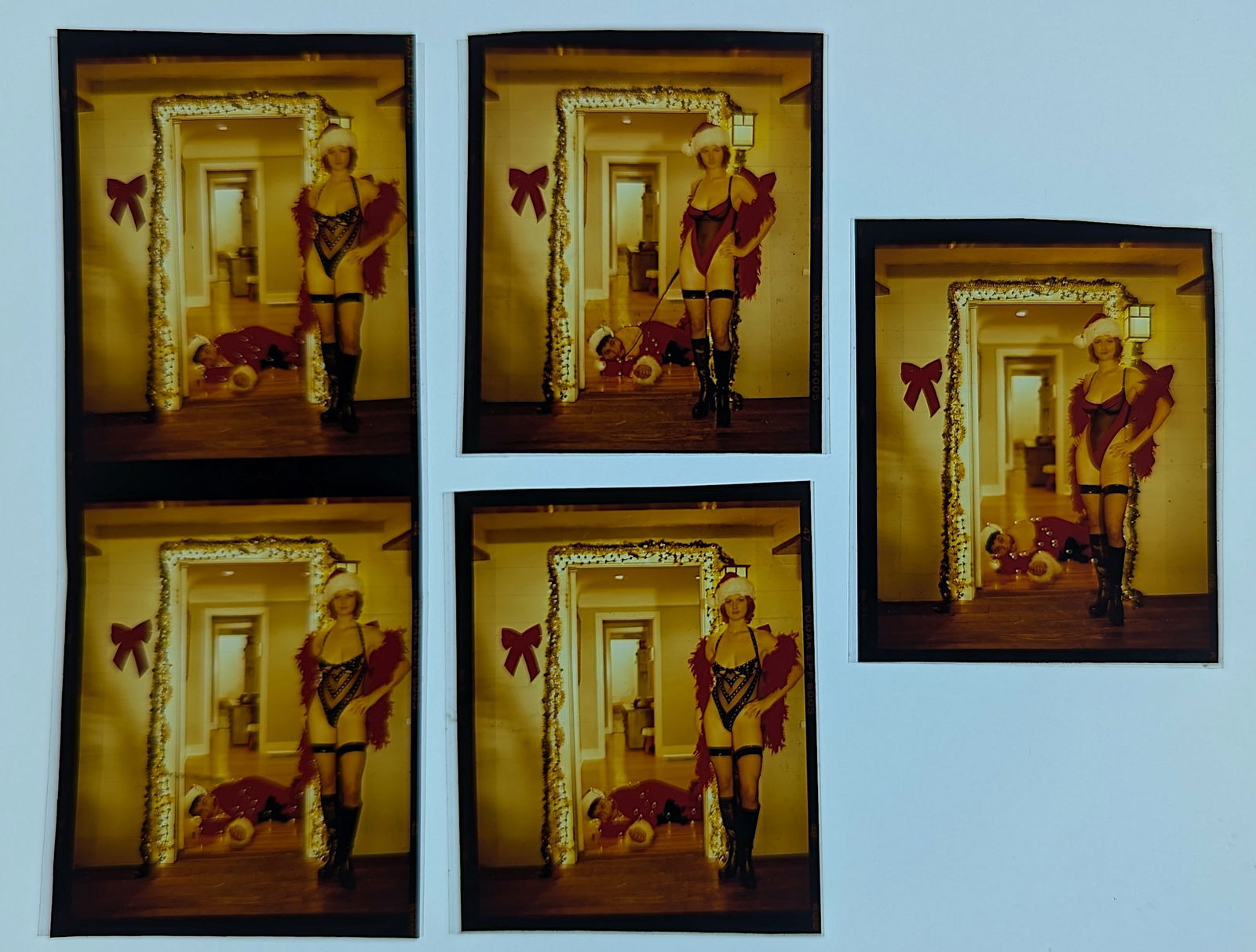 Set Positives Professional Photograph Female Pin Up Model (1 of 2)