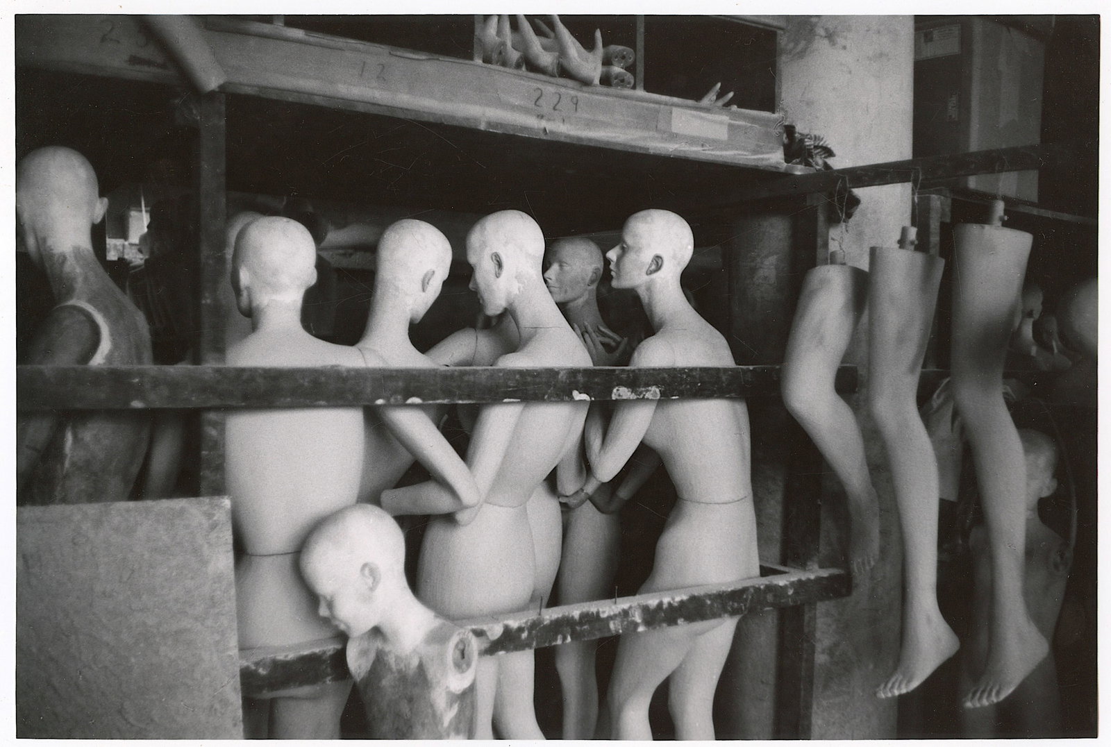 Original Photography by HERB FLATOW Serie Mannequins, 1918: This lot is coming from the estate of a collector in RI. We have included a quality scan to show it's actual condition. The dimensions are Approx. 10" x 8" (some variances can occur). This lot is loca