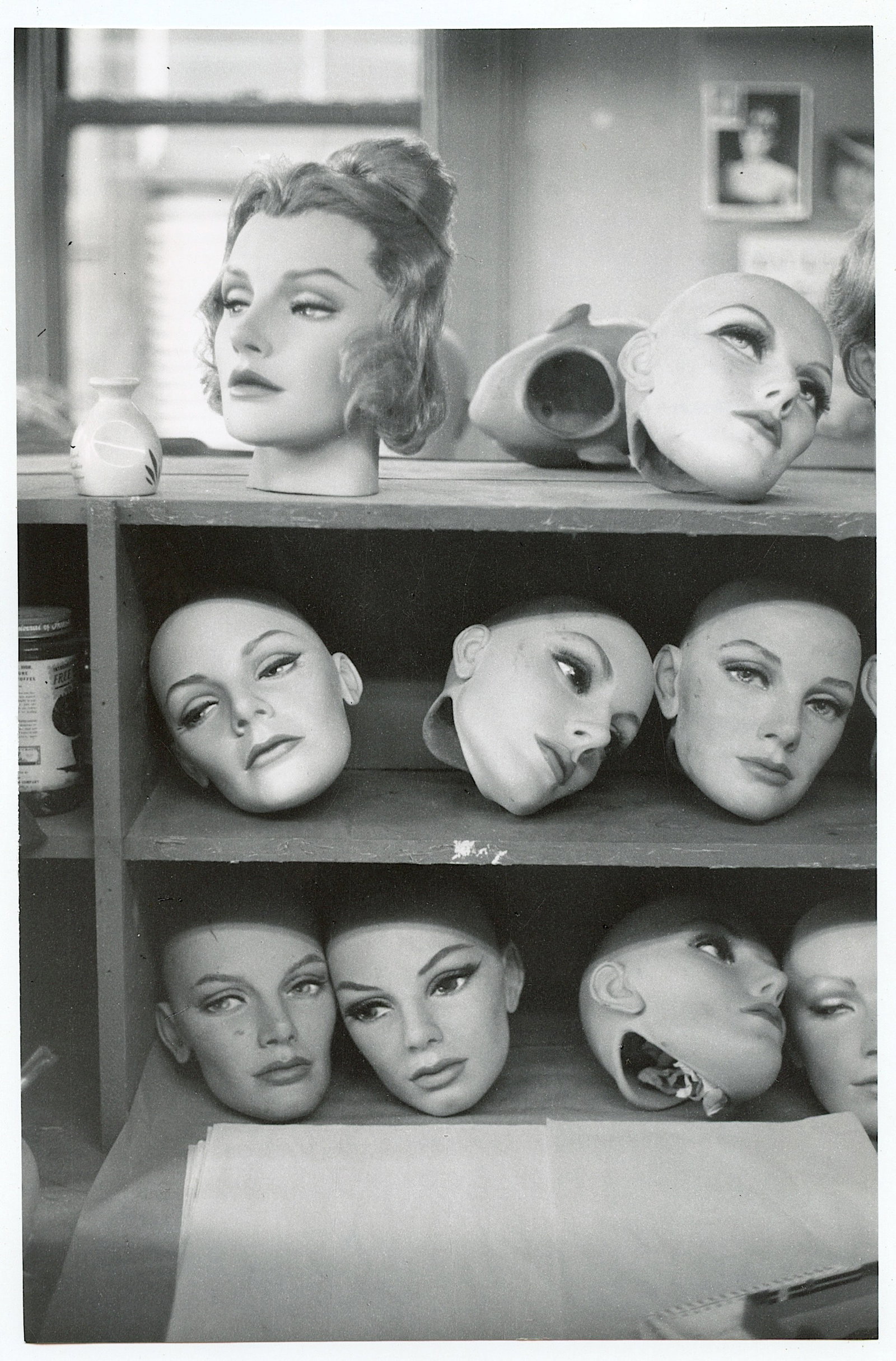 Original Photography by HERB FLATOW Serie Mannequins, 1918: This lot is coming from the estate of a collector in RI. We have included a quality scan to show it's actual condition. The dimensions are Approx. 10" x 8" (some variances can occur). This lot is loca