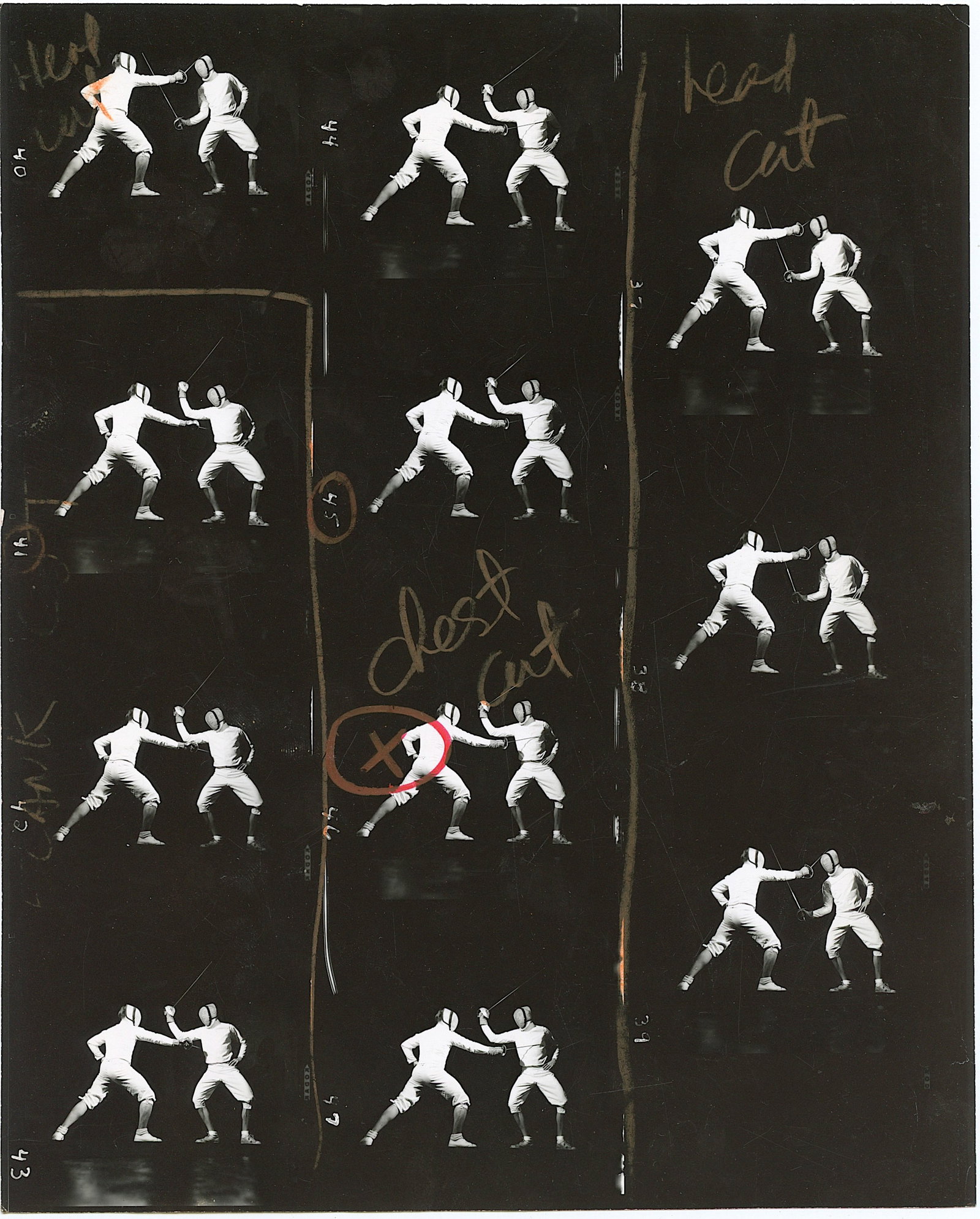 Original Photography by HERB FLATOW Serie Foil Fencing, Contact: This lot is coming from the estate of a collector in RI. We have included a quality scan to show it's actual condition. The dimensions are Approx. 10" x 8" (some variances can occur). This lot is loca