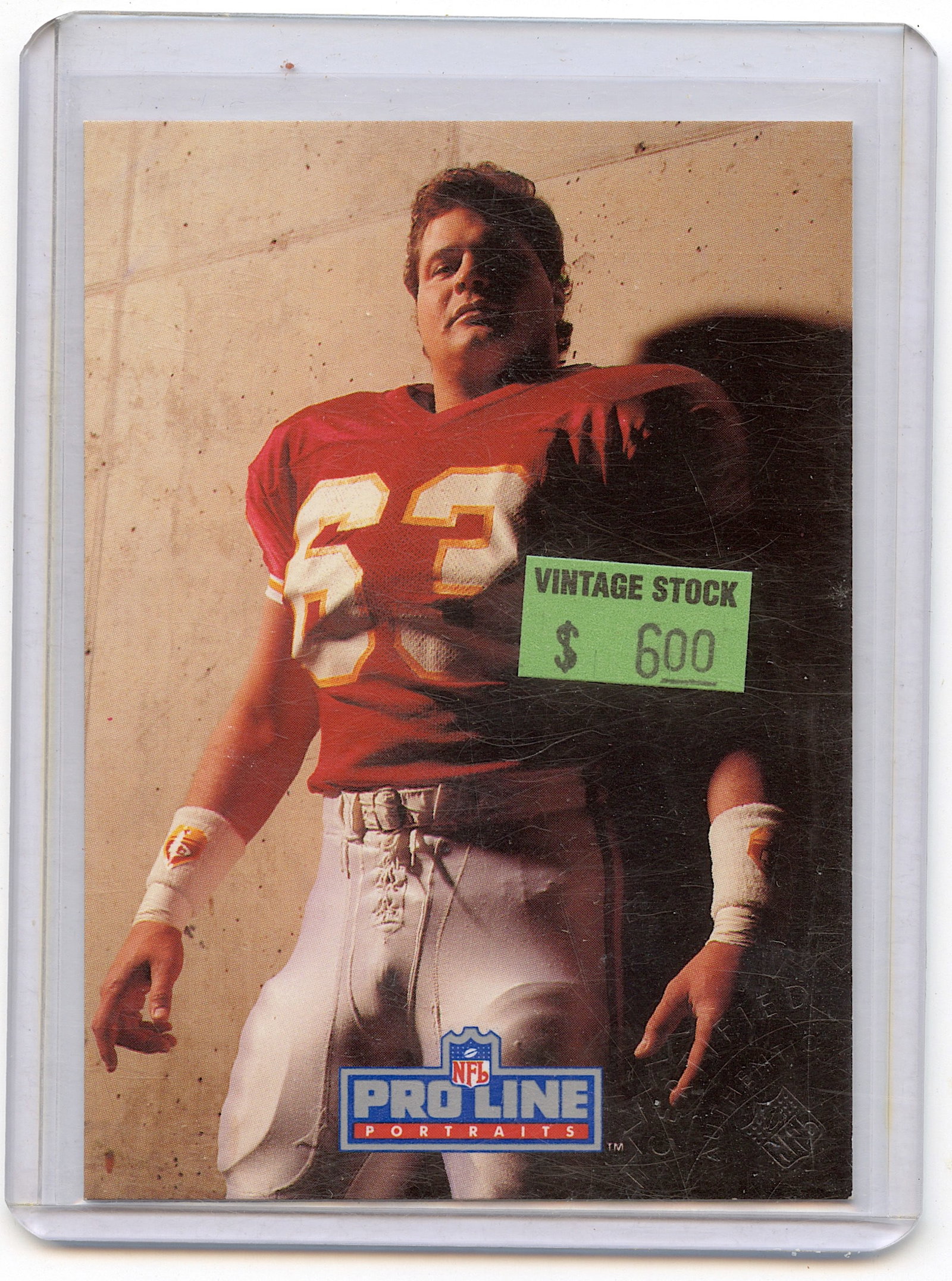 1991 Pro Line Portraits Football #229 Bill Maas Kansas City Autographed: The provenance of this lot is from a quality collector in LA, California. We have included a quality scan to show it's actual condition.. This lot is located in Boca Raton, Fl and its shipment will be