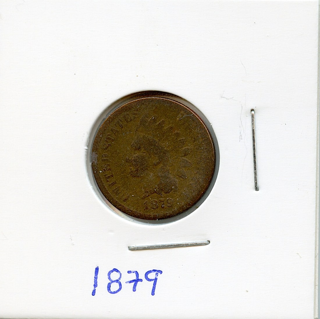 1879 US Coin Indian Head Penny Nickel Collectors (1 of 2)