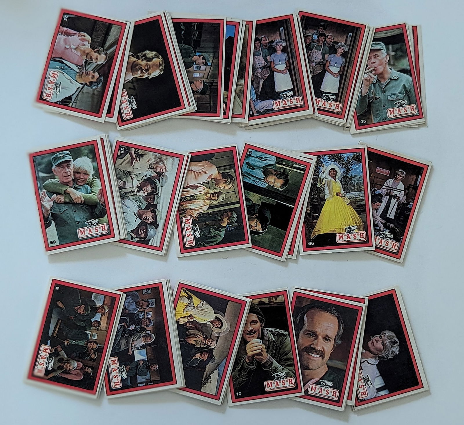 1982 Donruss MASH TV Show Set Approx. 100 Cards (1 of 2)