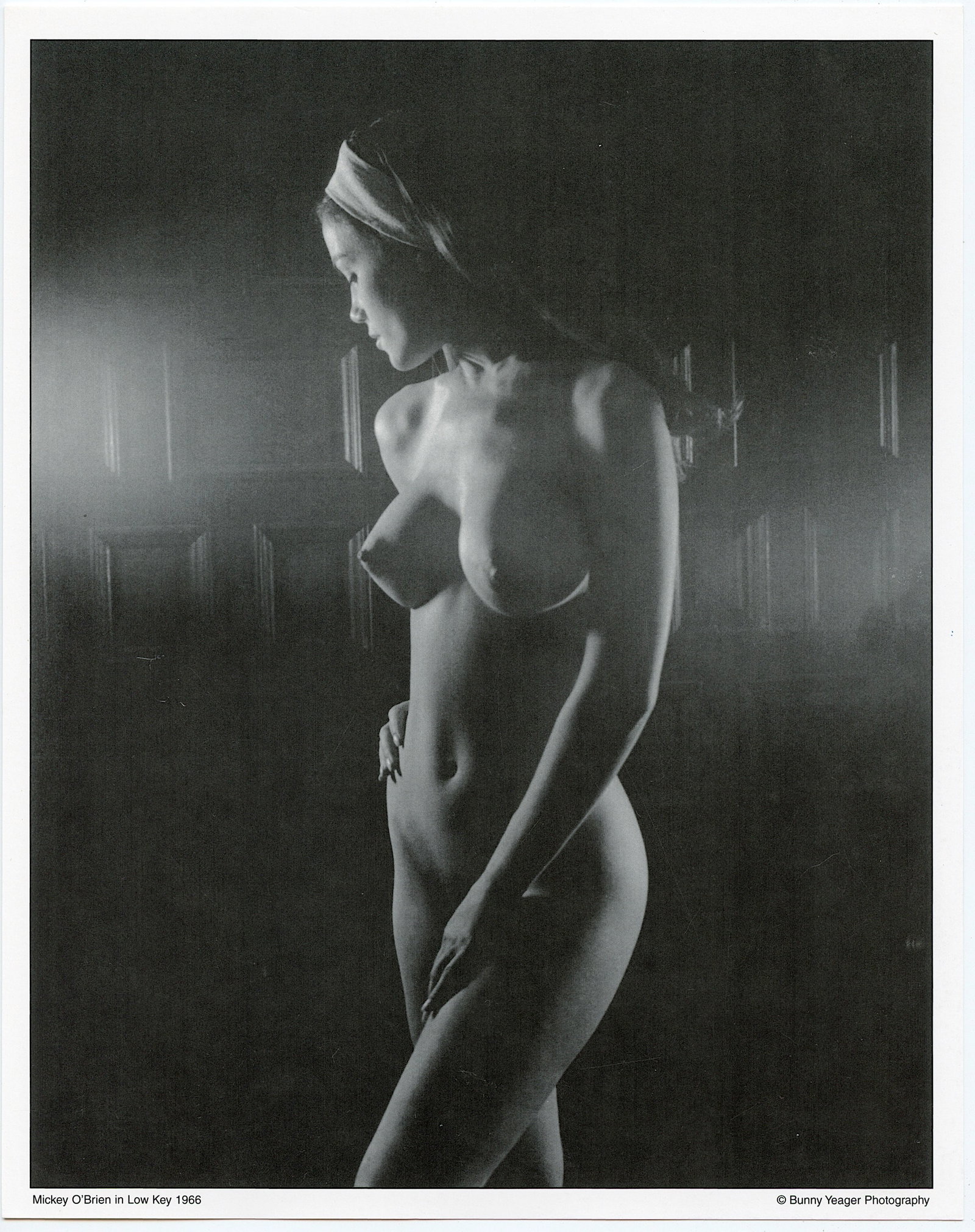 Vintage BUNNY YEAGER Lithograph American Pin Up MICKEY O'BRIEN: This lot is coming from Bunny Yeager's estate/archives. Linnea Eleanor "Bunny" Yeager (March 13, 1929 - May 24, 2014) was an American photographer and pin-up model. She met Bettie Page in 1954, and to