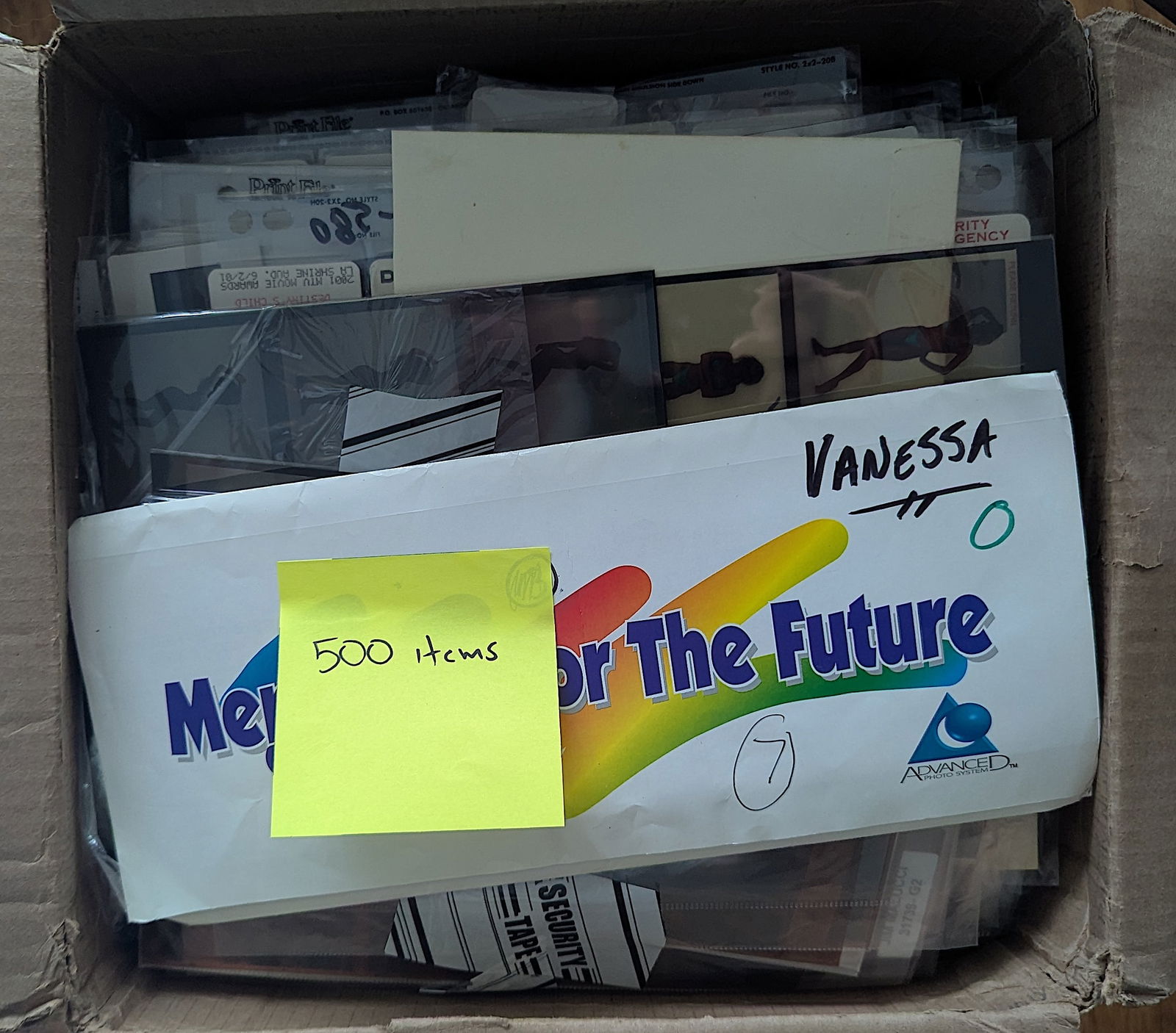 Flat Large USPS Box Photography Many Positives, Negatives, Incl. Pin-Up (1 of 10)