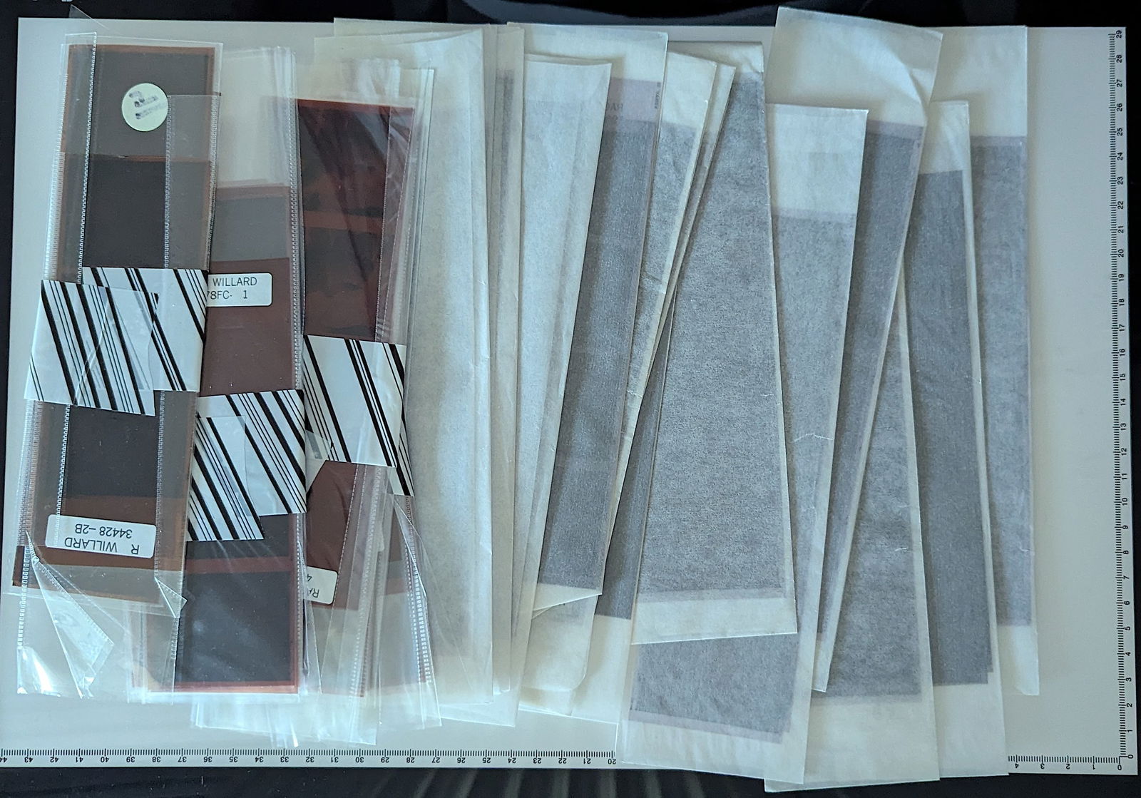 Vintage Large Group Professional Photo Negatives Fashion Male & Female (1 of 6)