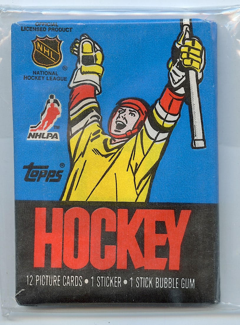 TOPPS Unopened Wax Pack HOCKEY 1988-89 (1 of 2)