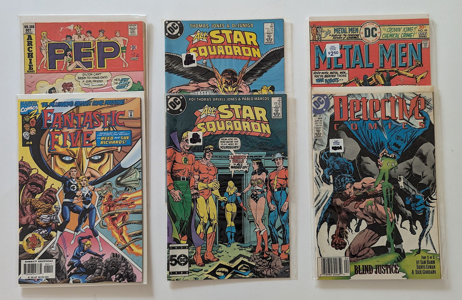 Vintage Set 6 Comic Books Collectors Opportunity (1 of 1)