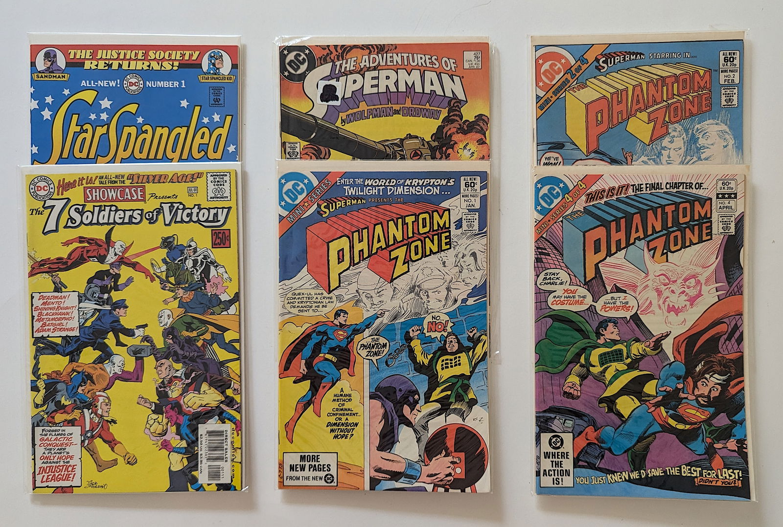 Vintage Set 6 Comic Books Collectors Opportunity (1 of 1)