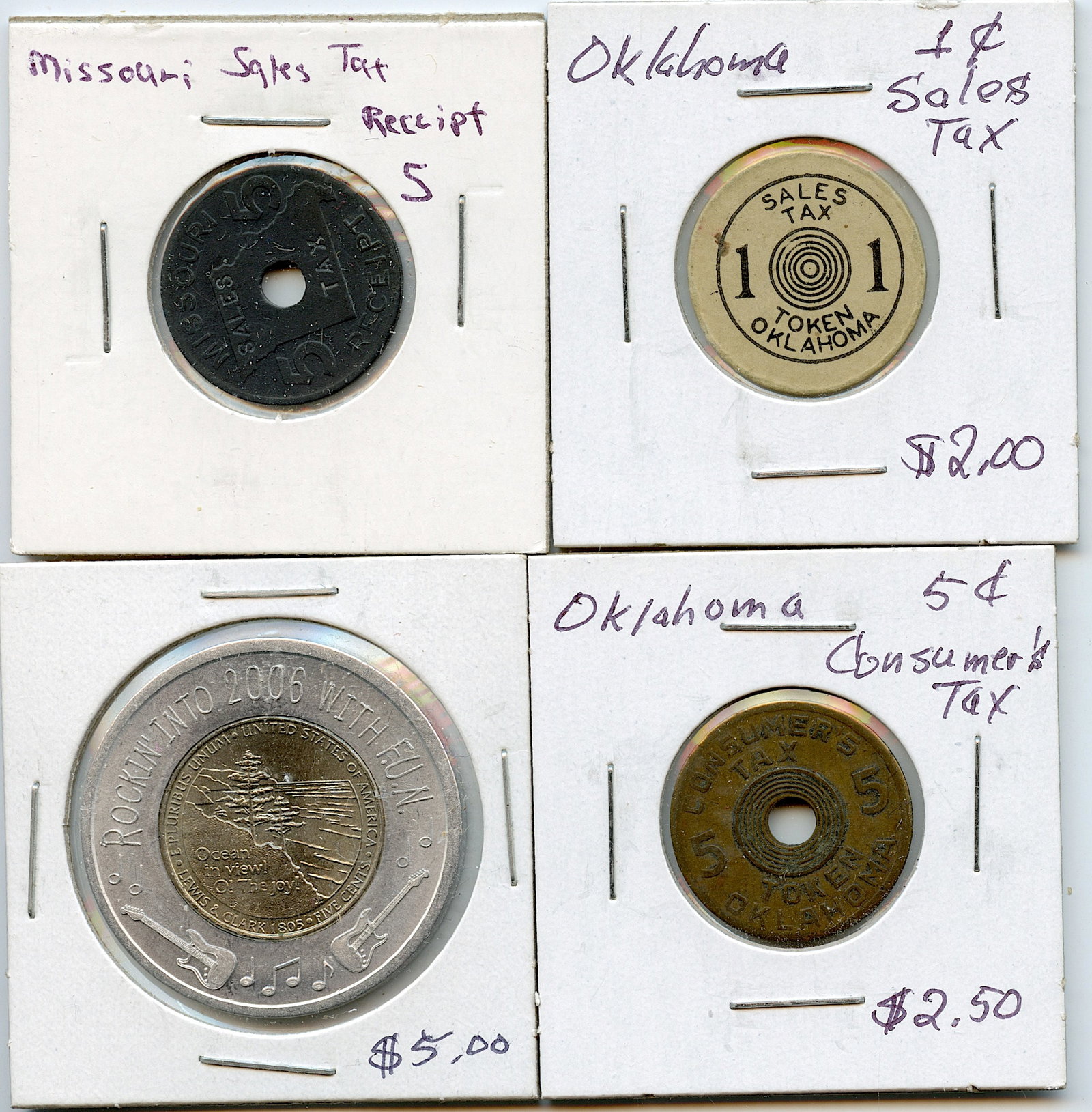 Vintage Set 4 Scarce Medal / Coin / Token Collectors Opportunity: The provenance of this lot is from a quality collector in LA, California. We have included a quality scan to show it's actual condition. We have included quality scans to show it's actual condition. T