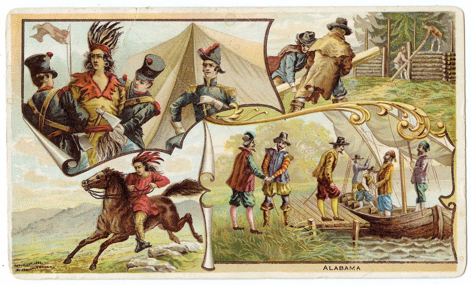 Antique Rare Collectible Ephemera Advertising Trade Card (1 of 2)