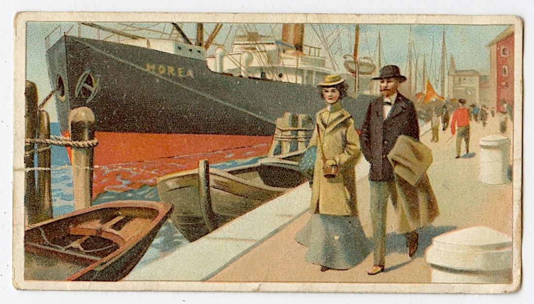 Antique Rare Collectible Ephemera Advertising French Trade Card (1 of 2)