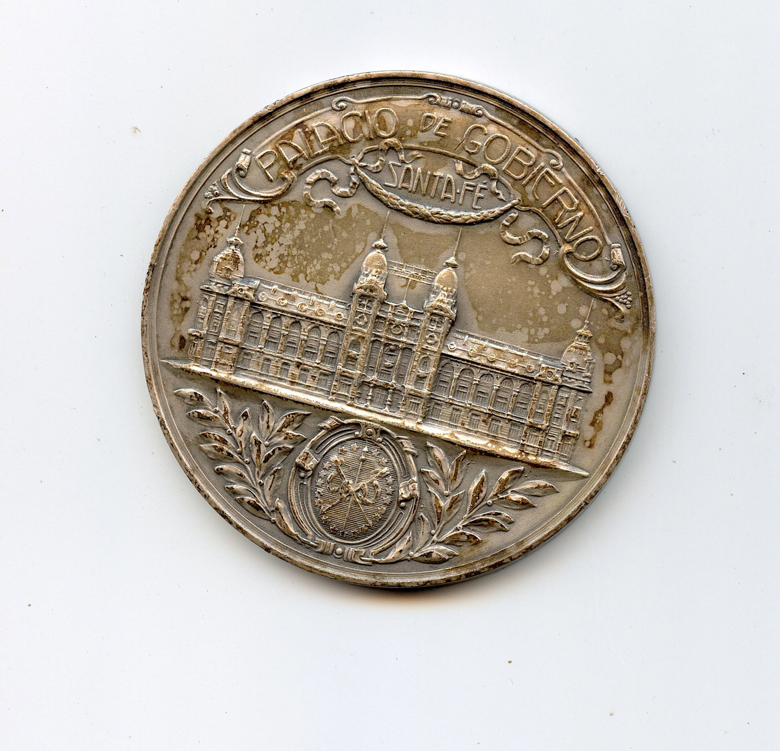 Antique Rare Original Medallion GOTTUZZO: Provenance from a deceased collector in South Florida. We have included quality images to show it's actual condition. Diameter Approx. 2.5". Weight 4.1oz. This lot is located in Boca Raton, Fl and its