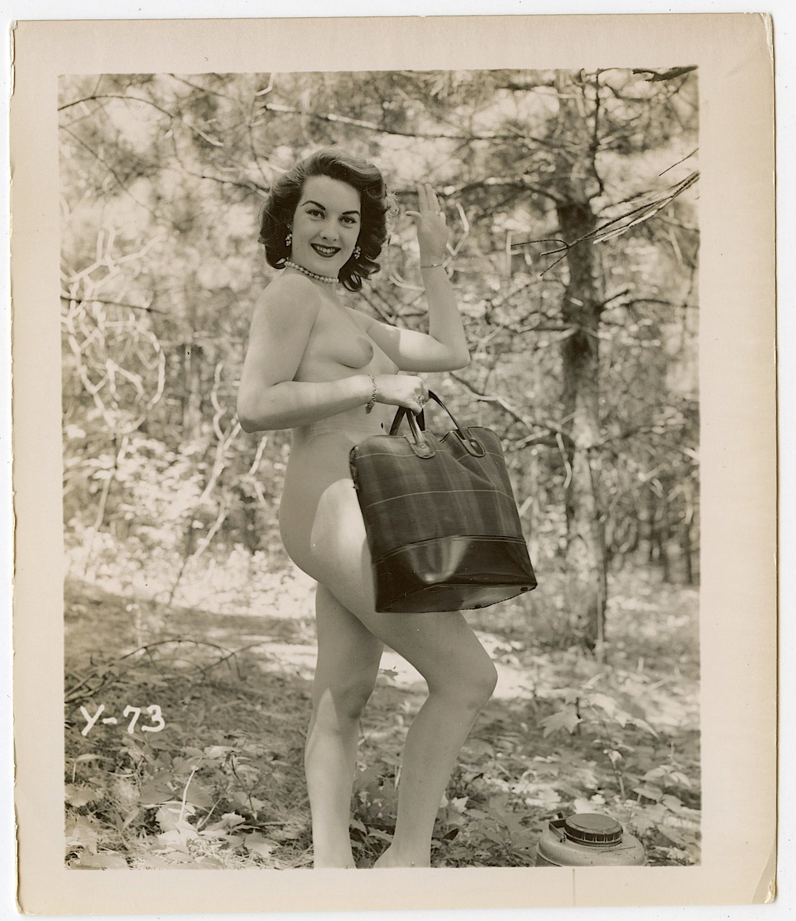 Vintage Original Pin Up Photo 1950s Artistic Nude: The provenance is from the estate of a collector in RI. The dimensions of this photo are Approx. 5" x 4" (small variances can occur). We have provided quality scans to show it's actual condition. This