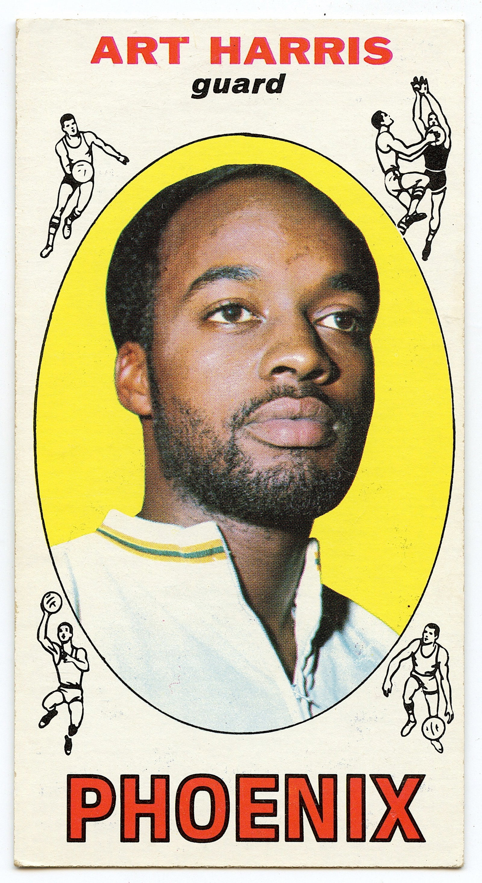 1969 Topps Basketball Card #76 ART HARRIS: Provenance from a PBC Collector. We have included quality scans to show it's actual condition. This lot is located in Boca Raton, Fl and its shipment will be made directly by Artelisted. Shipping insu