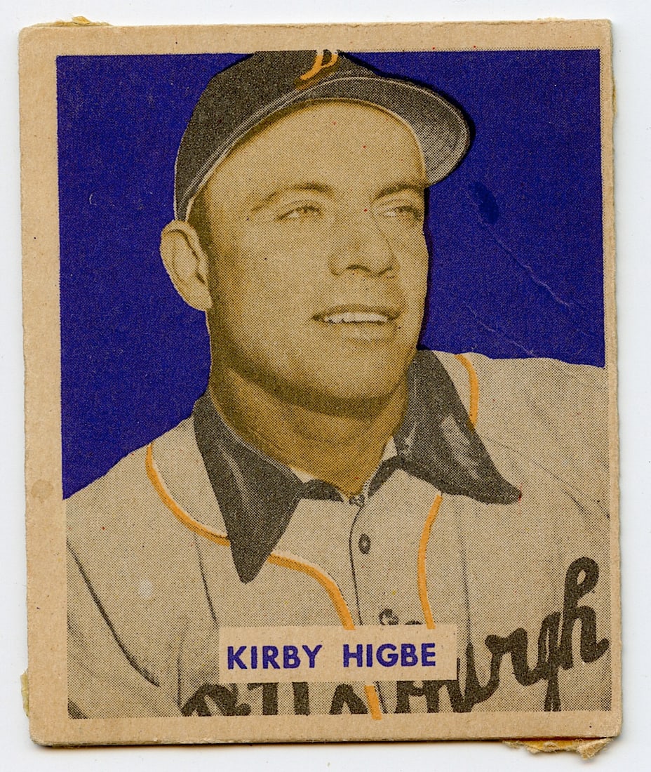 1949 Bowman #215 Kirby Higbe Pittsburgh Pirates: Provenance from a PBC Collector. We have included quality scans to show it's actual condition. This lot is located in Boca Raton, Fl and its shipment will be made directly by Artelisted. Shipping insu