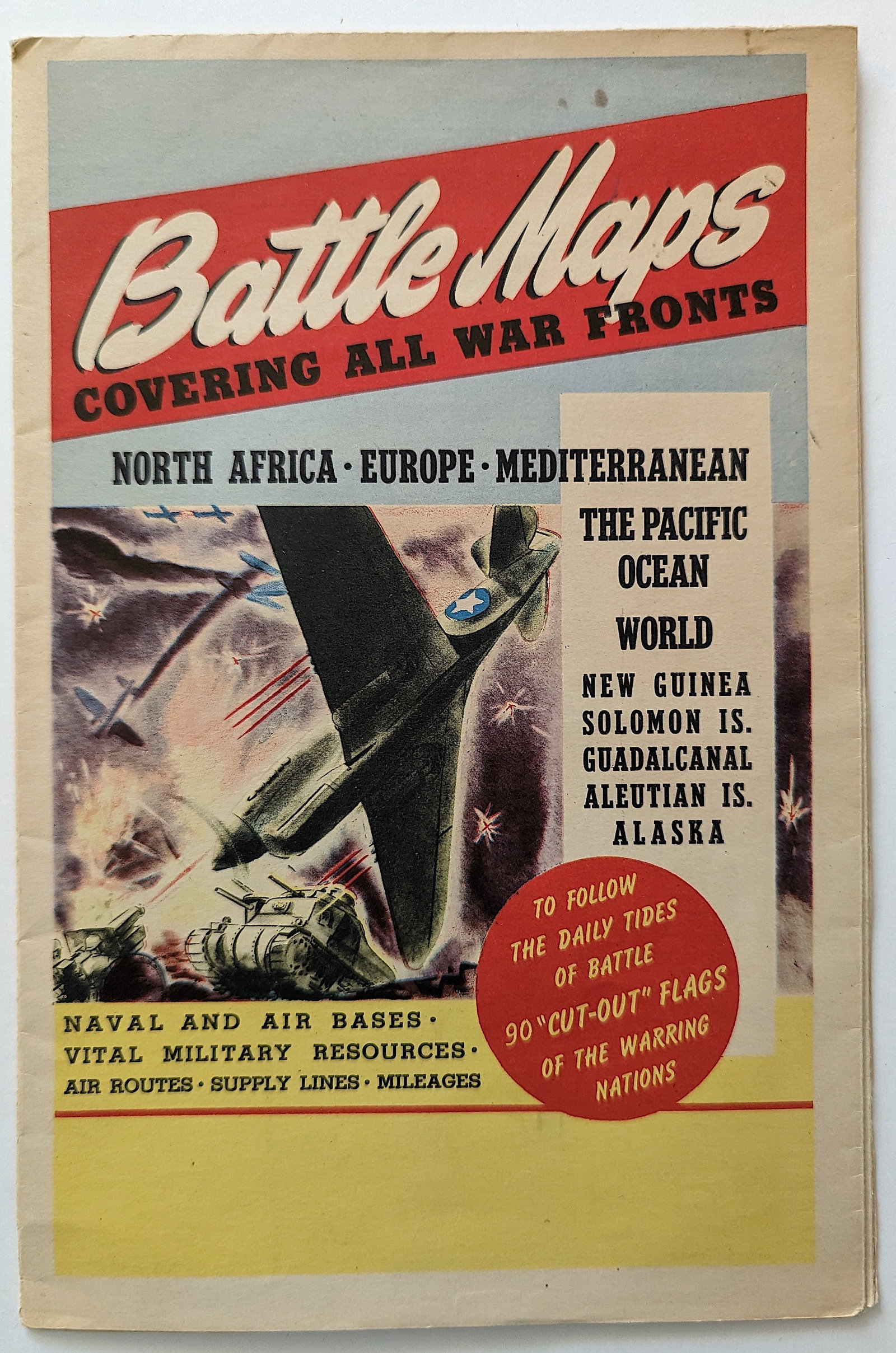 Battle Maps Coverng All War Fronts CE Hammond & Co.: This lot is from a deceased collector in PBC. We have included quality images to show it's actual condition. This lot is located in Boca Raton, Fl and its shipment will be made directly by Artelisted.
