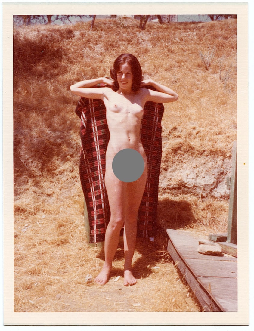 Vintage Original 1970s Pin Up Kodak Photo Artistic Nude: We have included quality images to show it's actual condition. Provenance from the estate of a collector in RI. The dimensions are Approx. 3.5" x 4.5". This lot is located in Boca Raton, Fl and its sh