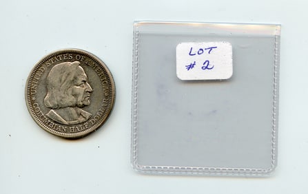 1893 World's Columbian Expo Comm. Half Dollar Coin