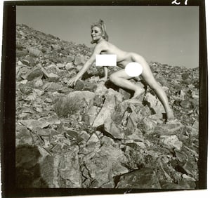 ANDRÉ DE DIENES Vintage Photo 1950s-1960s Nude Study