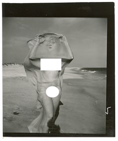 ANDRÉ DE DIENES Vintage Photo 1950s-1960s Nude Study