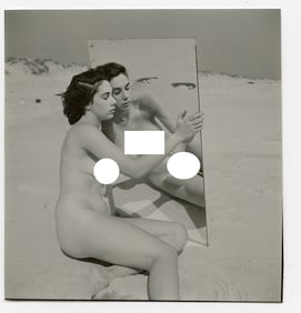 ANDRÉ DE DIENES Vintage Photo 1950s-1960s Nude Study