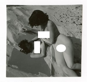 ANDRÉ DE DIENES Vintage Photo 1950s-1960s Nude Study