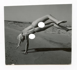 ANDRÉ DE DIENES Vintage Photo 1950s-1960s Nude Study