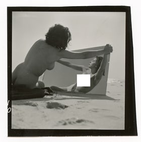 ANDRÉ DE DIENES Vintage Photo 1950s-1960s Nude Study