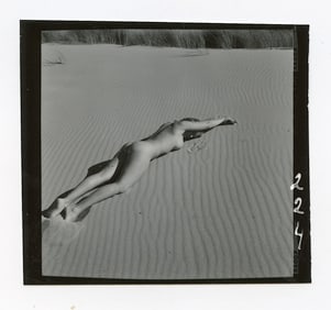 ANDRÉ DE DIENES Vintage Photo 1950s-1960s Nude Study