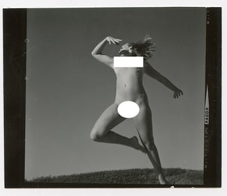 ANDRÉ DE DIENES Vintage Photo 1950s-1960s Nude Study