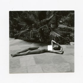 ANDRÉ DE DIENES Vintage Photo 1950s-1960s Nude Study