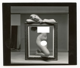 ANDRÉ DE DIENES Vintage Photo 1950s-1960s Nude Study