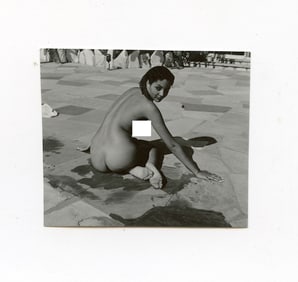 ANDRÉ DE DIENES Vintage Photo 1950s-1960s Nude Study