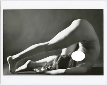 Fine Original Vintage Artistic Photograph Nude Female