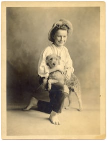 Vintage Photo Ca. 1920s American Boy Actor to Identify  8.5" x 6.5"