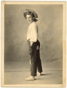 Vintage Photo Ca. 1920s American Boy Actor to Identify  8.5" x 6.5"