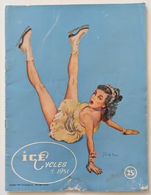 Vintage 1951 Ice Cycles Program