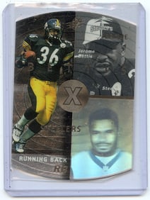 1998 SPx Football Card #37 Jerome Bettis Pittsburgh Steelers