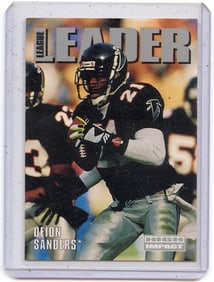 DEION SANDERS 1992 Skybox #314. FALCONS