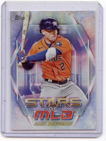 2023 Topps Alex Bregman Chrome Stars of MLB Card